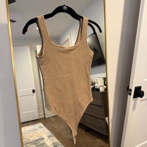 Abercrombie & Fitch 90s Seamless Ribbed Tank Bodysuit